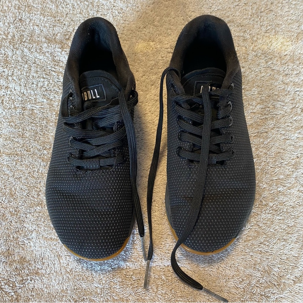NOBULL Black Athletic Training Shoes with Gum Outsole